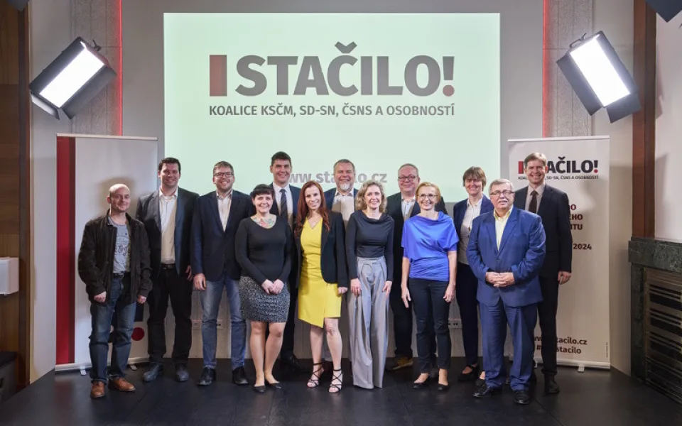 Koalice STAČILO! vyzývá veřejnoprávní média k objektivnímu výběru kandidátů do předvolebních debat
