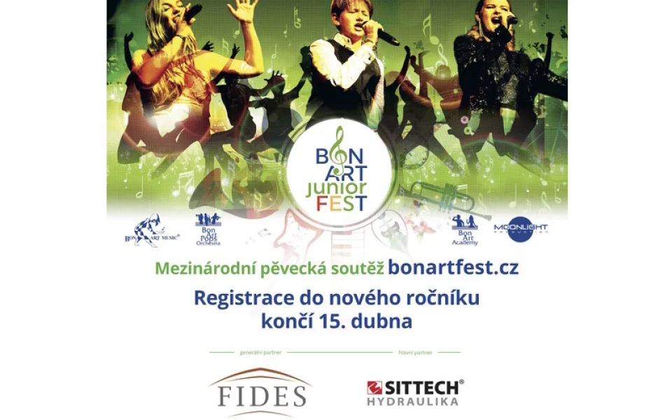 Šanci pro mladé pěvecké talenty dává Bon Art Junior Fest