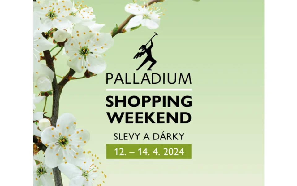 Jarní Palladium Shopping Weekend se koná 12. – 14. 4. 2024