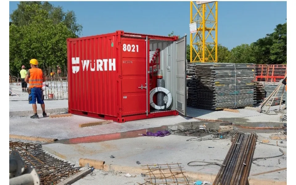 Mobilní prodejna Würth přináší nářadí a materiál přímo na stavbu