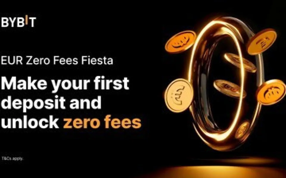EUR Zero Fees Fiesta: Globální kampaň společnosti Bybit nabízí nulové poplatky za vklady i obchodování