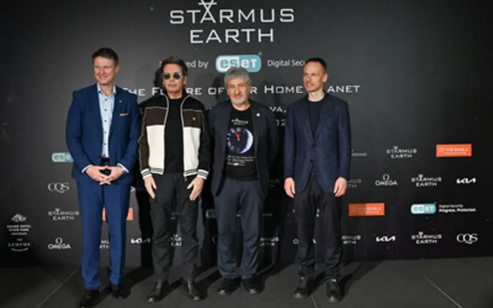 STARMUS OZNAMUJE „MOST Z BUDOUCNOSTI" ZAHAJOVACÍ KONCERT JEANA-MICHELA JARREHO, VČETNĚ SPECIÁLNÍHO HOSTOVÁNÍ BRIANA MAYE, JEHO PROGRAMU STARMUS CAMP &amp; CITY A LAURIE ANDERSONOVÉ, KTERÁ SE PŘIPOJUJE K HUDEBNÍMU ARANŽMÁ