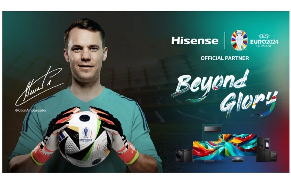 Brankářská legenda Manuel Neuer ambasadorem značky Hisense pro EURO 2024