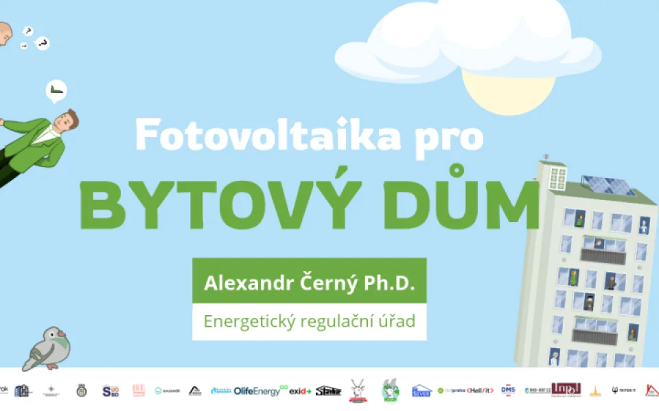 Portál Fotovoltaika pro bytové domy o komunitní energetice s Alexandrem Černým z ERU