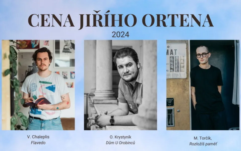 Živě: Cenu Jiřího Ortena může získat Chaleplis, Krystyník nebo Torčík