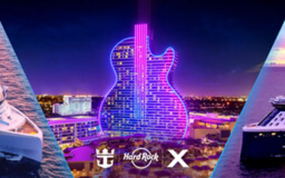 Hard Rock International, Seminole Gaming, Royal Caribbean International a Celebrity Cruises představují globální partnerství, které přinese cestovatelům výhody na souši i na moři