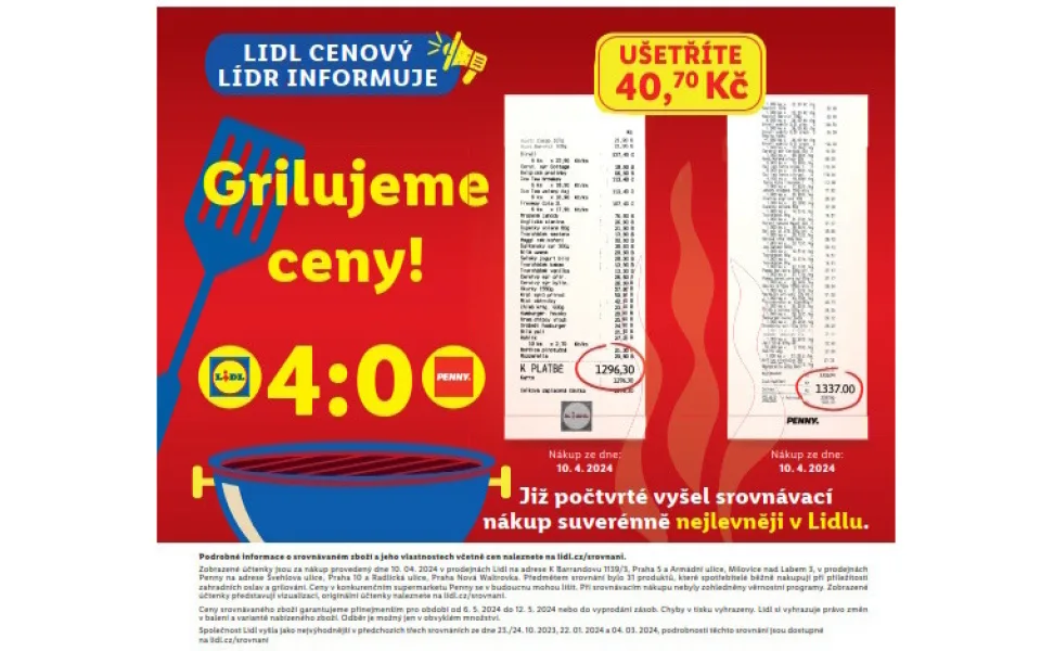 Notářsky ověřený test znovu potvrdil, že nejlevněji nakoupíte v Lidlu