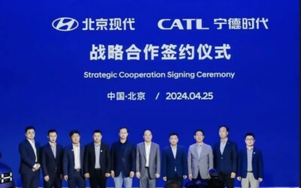 CATL a Beijing Hyundai podepisují strategickou dohodu o bateriích pro elektromobily
