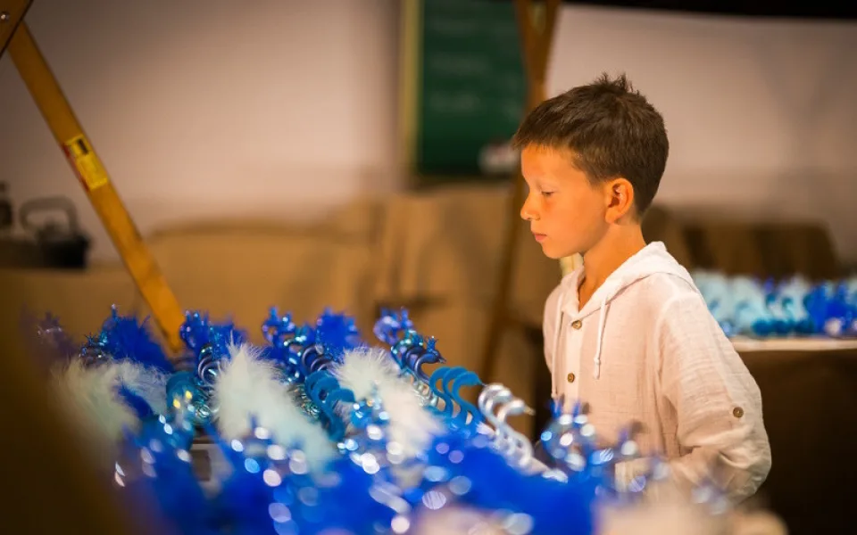 Festival labutí ve sklárně Koulier