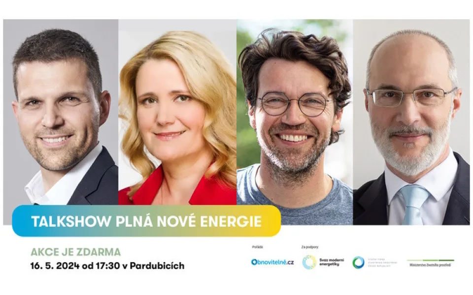 Pro moderní Česko: talkshow plná nové energie poprvé v Pardubicích
