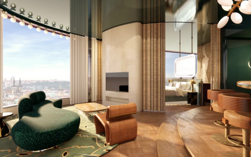 W PRAGUE OTEVŘE V ZÁŘÍ NA MÍSTĚ BÝVALÉHO GRAND HOTELU EVROPA W HOTELS POPRVÉ V SRDCI EVROPY