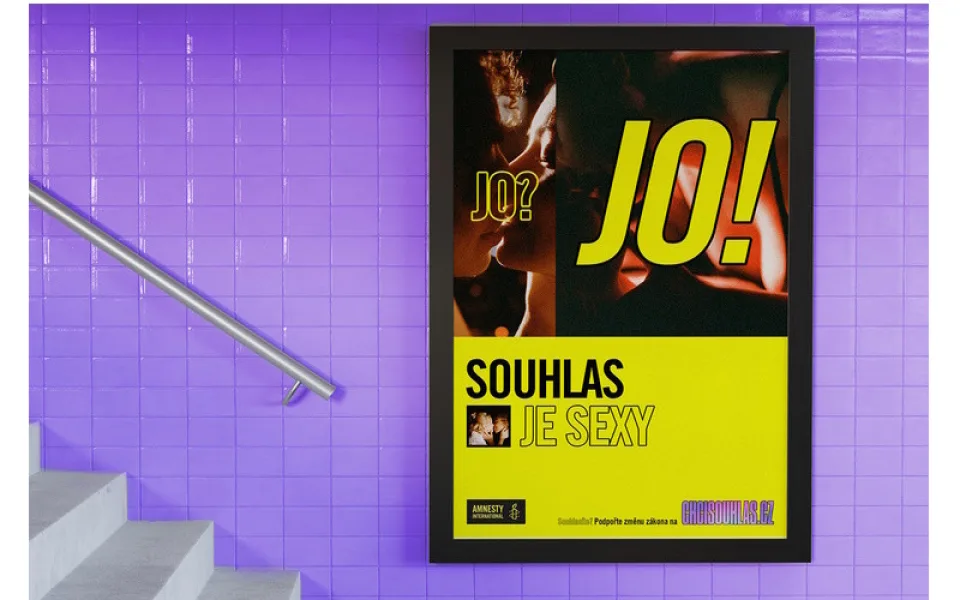 Amnesty International v kampani Publicis Groupe oslavuje krásu sexu se souhlasem
