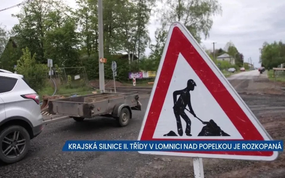 SIlnice na Košťálov se rekonstruuje, pozor na uzavírky