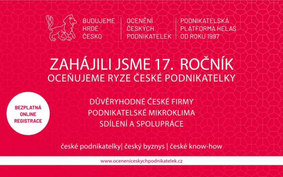 Startuje další ročník OCP, podporuje úspěšné ženy v byznysu