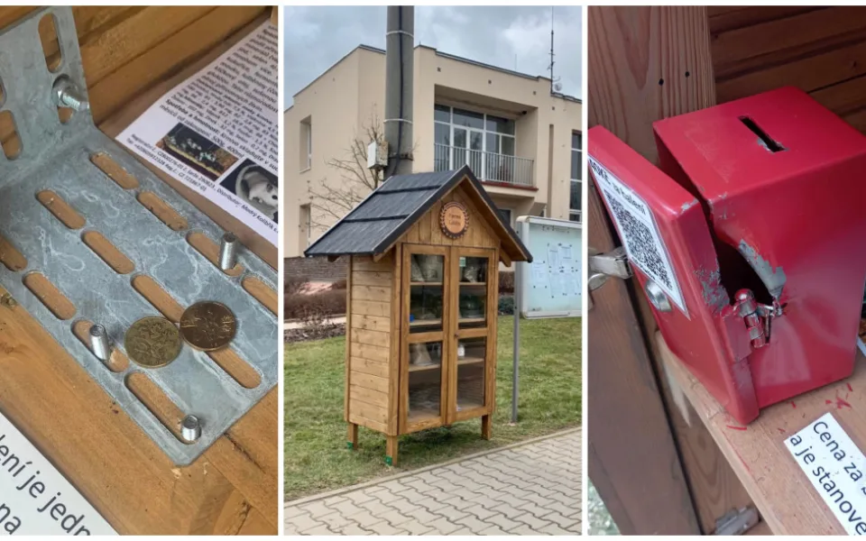 Zloději se neštítili vykrádat kasičky v samoobslužných boudičkách s krmením pro zvířata, trhá mi to srce, říká autorka projektu