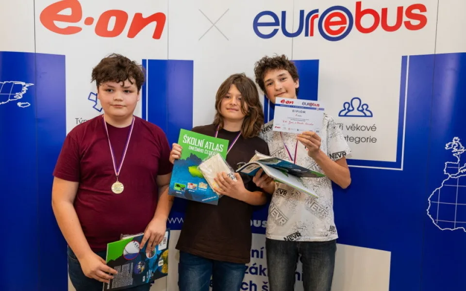 Do finále vědomostní soutěže E.ON EUROREBUS jde 360 žáků a studentů