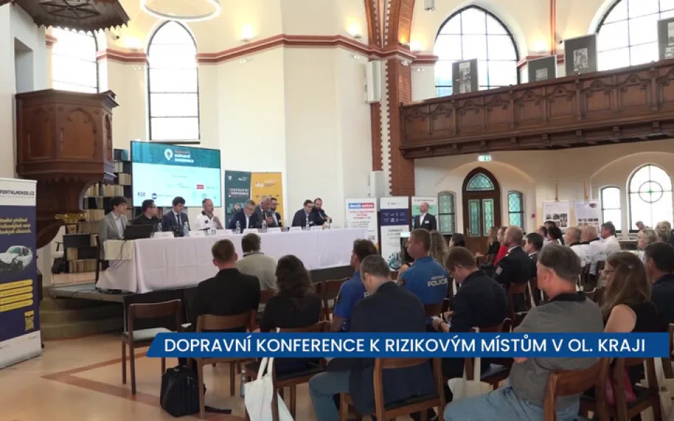 Proběhla dopravní konference k rizikovým místům v Olomouckém kraji