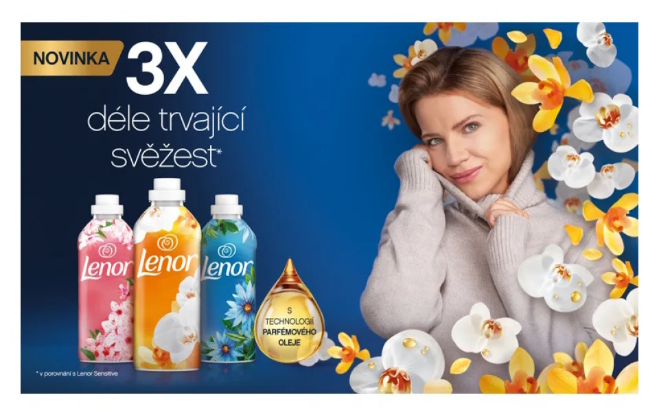 Nová řada aviváží Lenor Perfume Therapy poskytuje prádlu dlouhotrvající vůni, se kterou si dopřejete relax na každém kroku