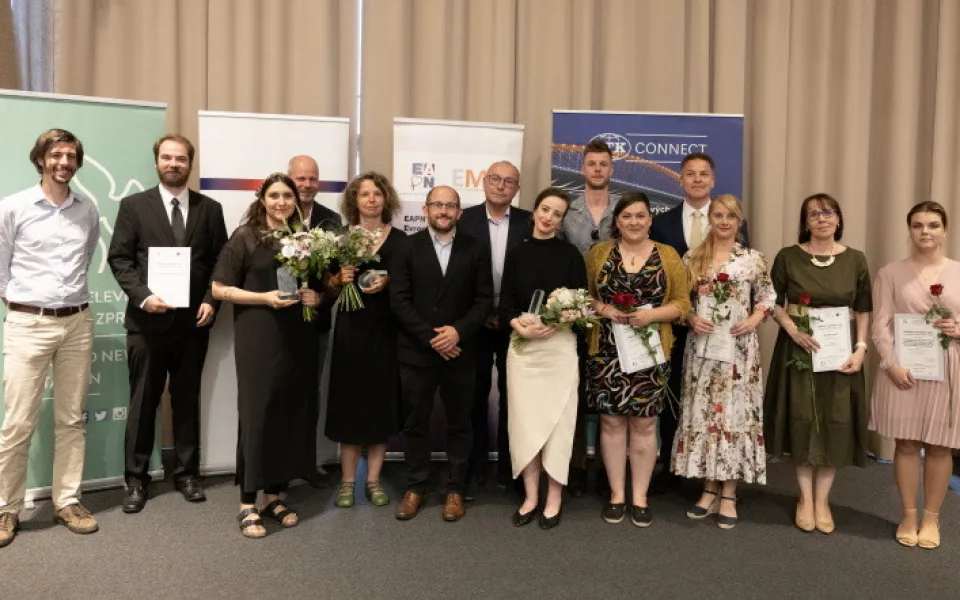 Manželka prezidenta republiky Eva Pavlová předala Cenu OZVĚNY CHUDOBY