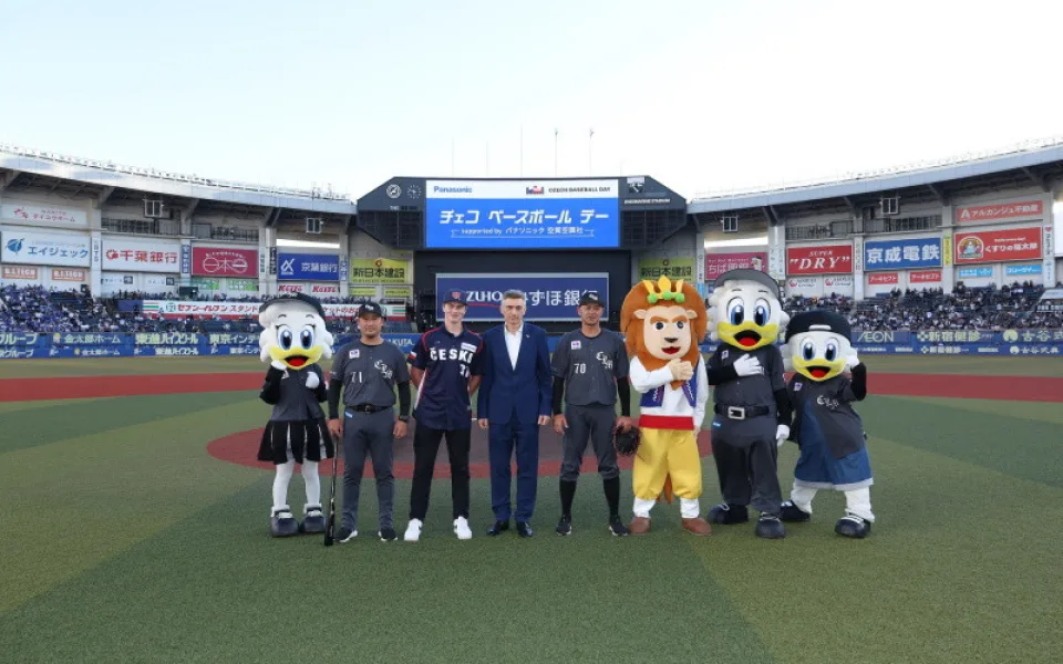 Akce Czech Baseball Day představila Česko desítkám tisíc Japonců