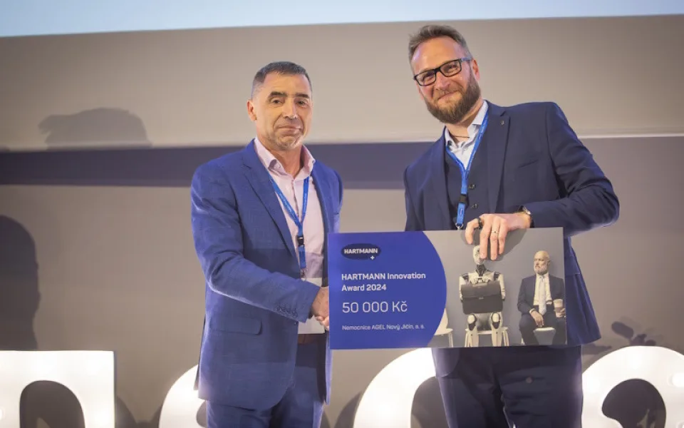 Inovace jako protipól nedostatku personálu a tlaku na produktivitu. Ocenění HARTMANN Innovation Award putovalo do Nemocnice AGEL Nový Jičín