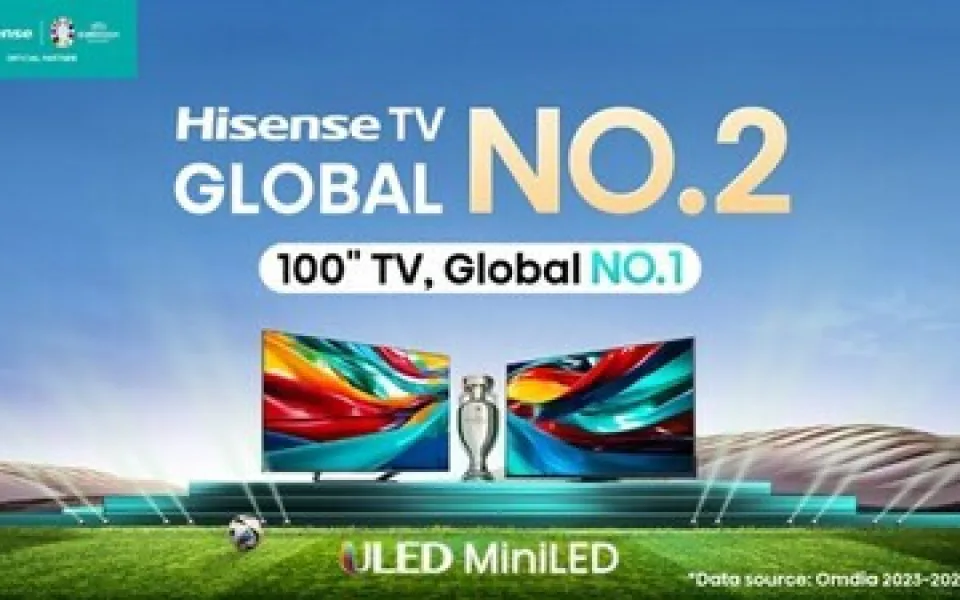 Hisense stále dominuje světovému trhu s televizory, na špičce je v řadě zemí