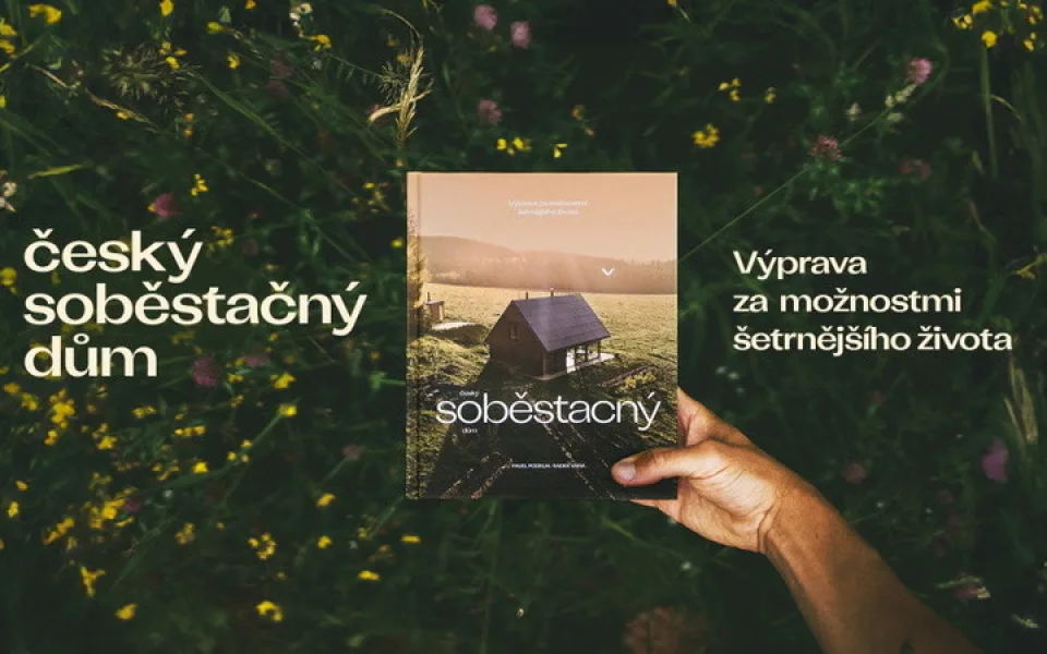 První solární kniha na světě je z Česka. Mapuje možnosti šetrnějšího života