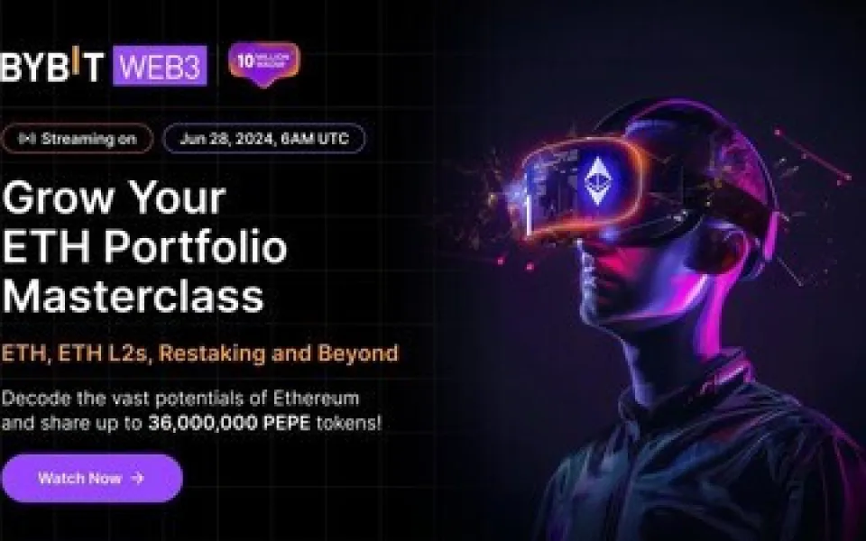Bybit Web3 uvádí: živé vysílání masterclassu Grow Your Ethereum Portfolio a giveaway YieldNest