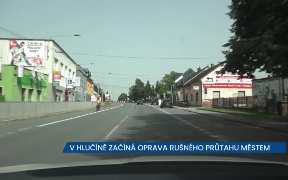 V Hlučíně ve čtvrtek 4. července začíná oprava I/56, jde o frekventovaný průtah městem