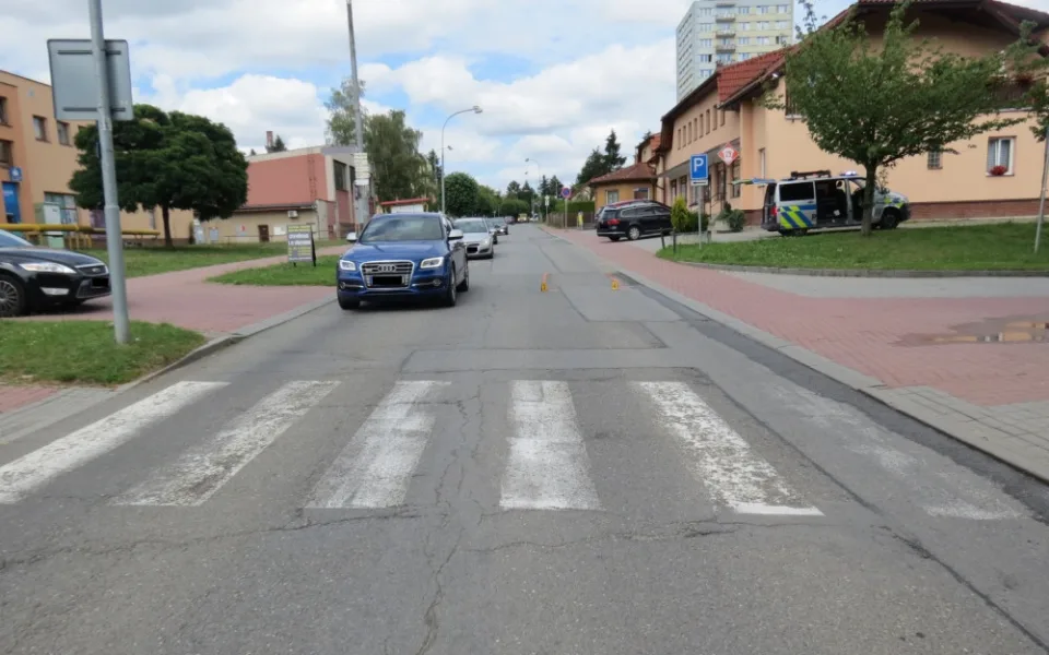 Místo, kde došlo k dopravní nehodě