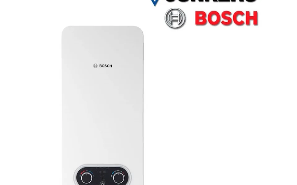Riziko otravy. Bezpečnostní opatření pro vybrané plynové průtokové ohřívače vody Bosch Hydro 4300 vyrobené mezi zářím 2020 a květnem 2023.