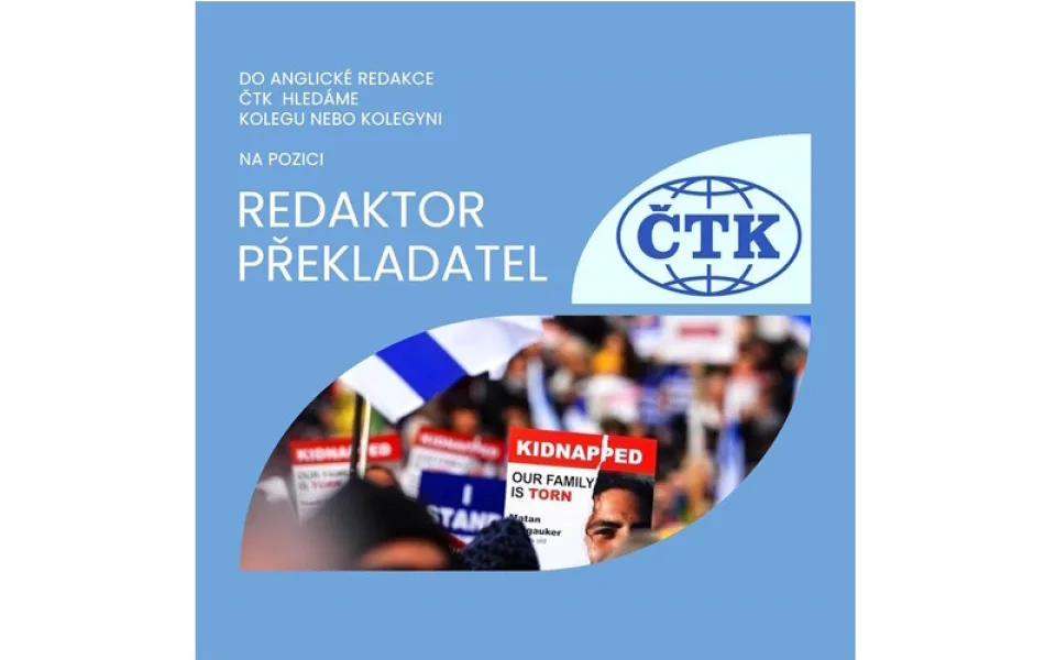 Redaktor/redaktorka anglické redakce ČTK
