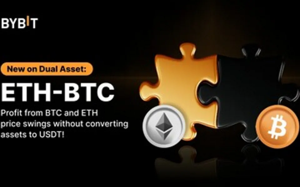 Bybit přináší na trh produkt ETH-BTC Dual Asset pro obchodování s kryptoměnami