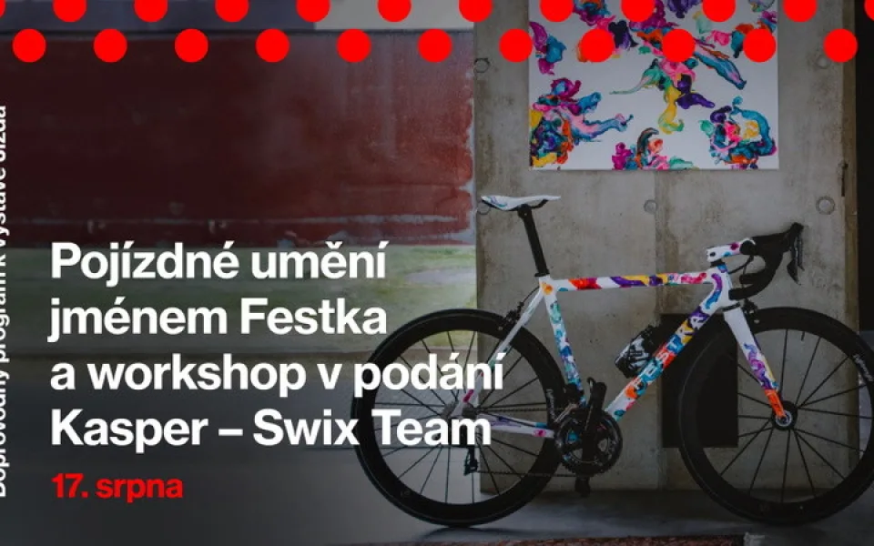 Výstava Jízda v EPO1 zve na odpoledne s Festkou a umělcem Karlem Štědrým
