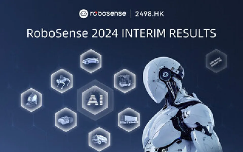 RoboSense oznamuje průběžné výsledky za rok 2024