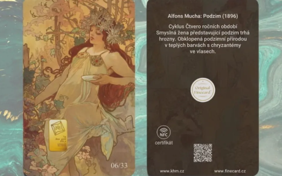 Pozvánka na premiéru a představení Original Finecard na Veletrhu Sběratel
