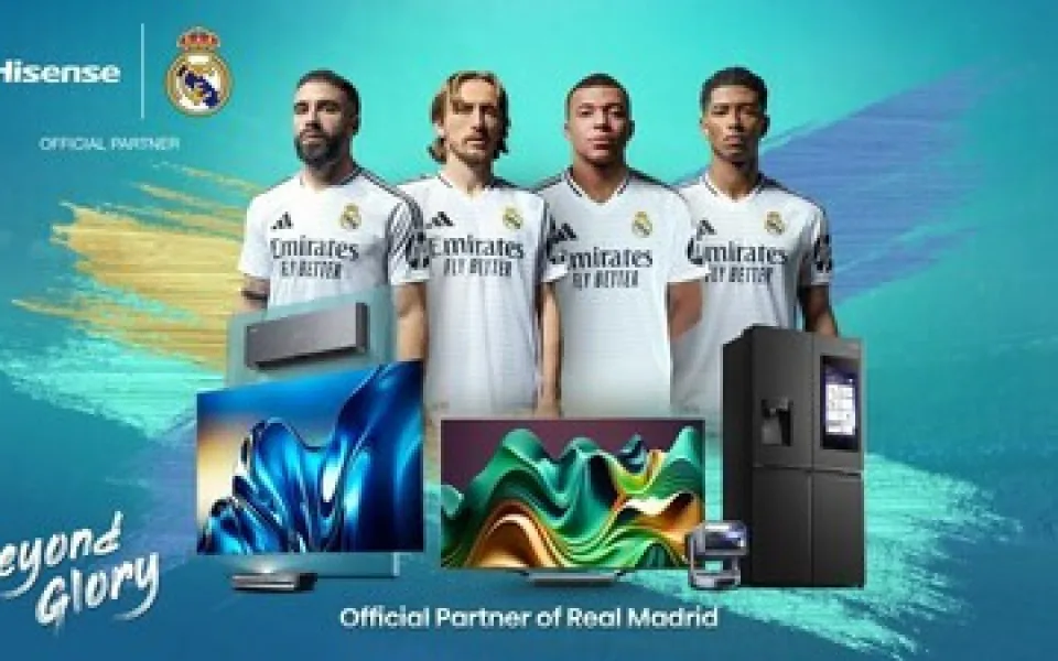Hisense se stává novým oficiálním sponzorem Realu Madrid