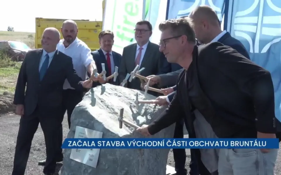 Začala stavba východního obchvatu Bruntálu