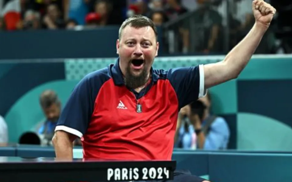 Liberecký stolní tenista Jiří Suchánek je ve finále paralympiády v Paříži