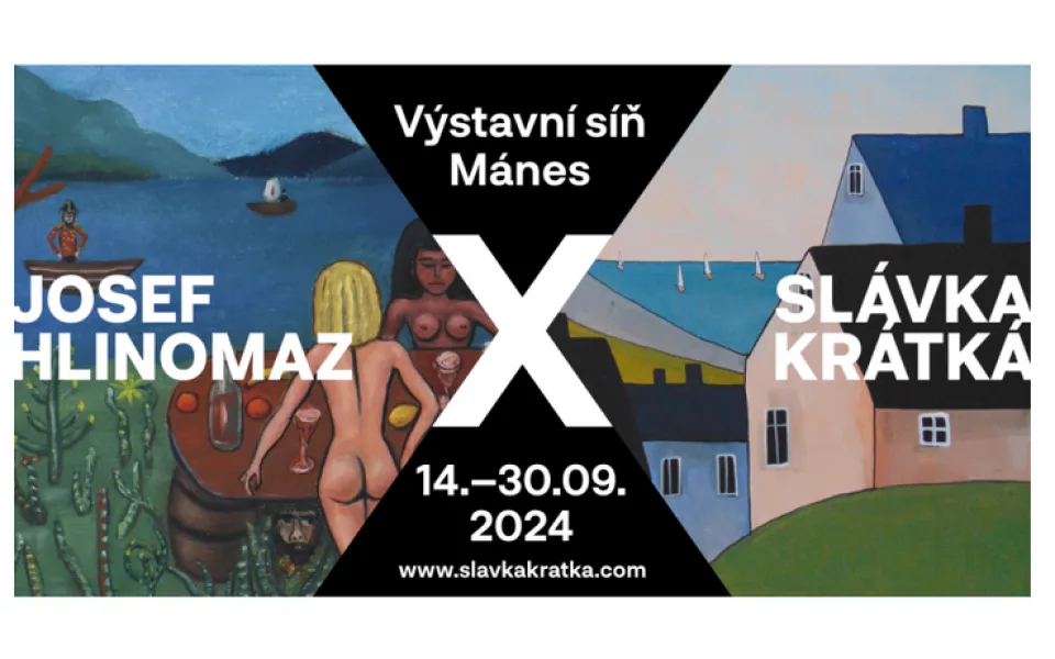 Naivní umění v srdci Prahy: Výstava Josefa Hlinomaze a Slávky Krátké v Mánesu