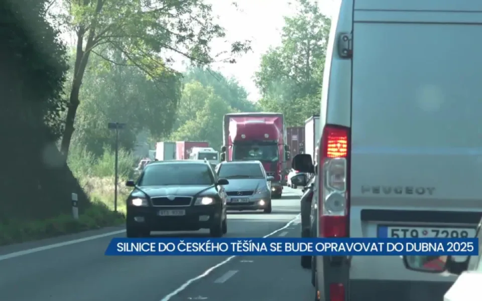 Silnice z Karviné do Českého Těšína se bude opravovat do konce dubna 2025