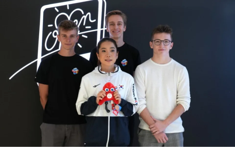 Paralympička Hee-jin Kim a tým Solve for Tomorrow o bourání bariér