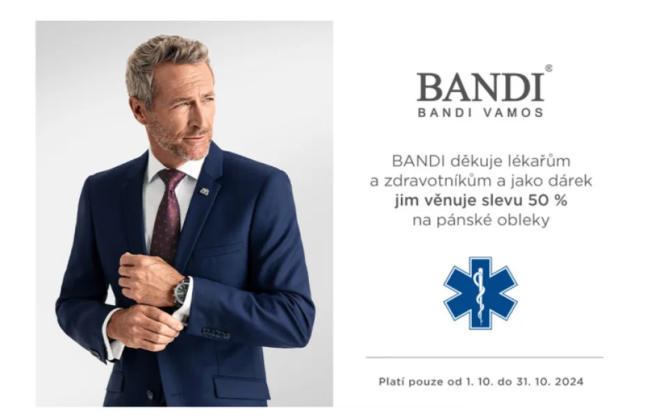 Majitel módní značky Bandi děkuje lékařům a zdravotníkům