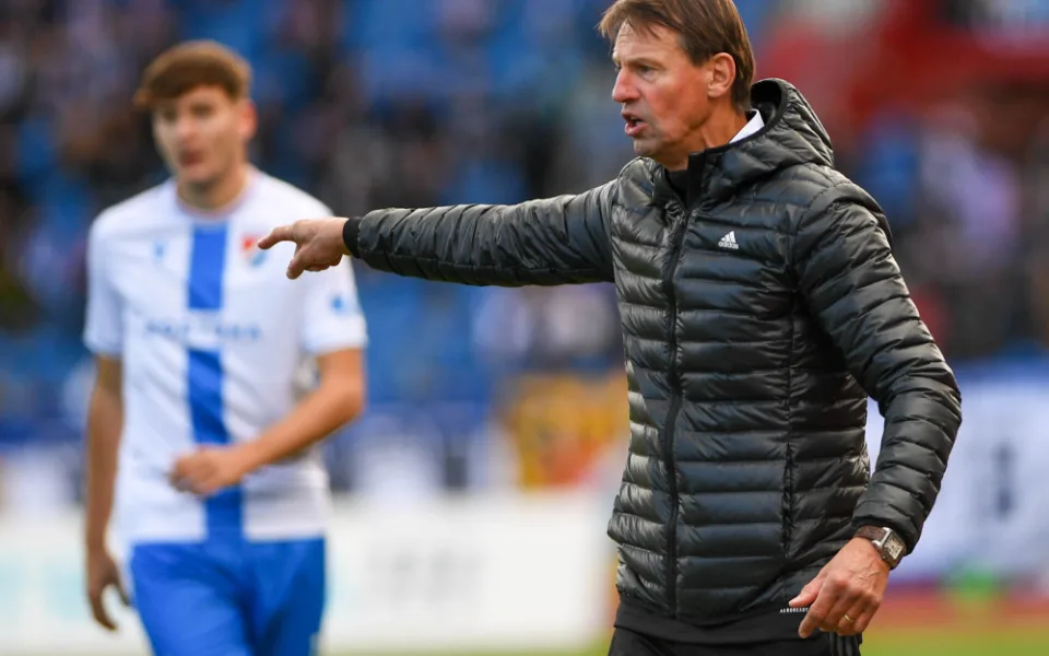 Mančaft ukazuje progres, sílu, máme se od čeho odrazit, říká trenér Dynama František Straka