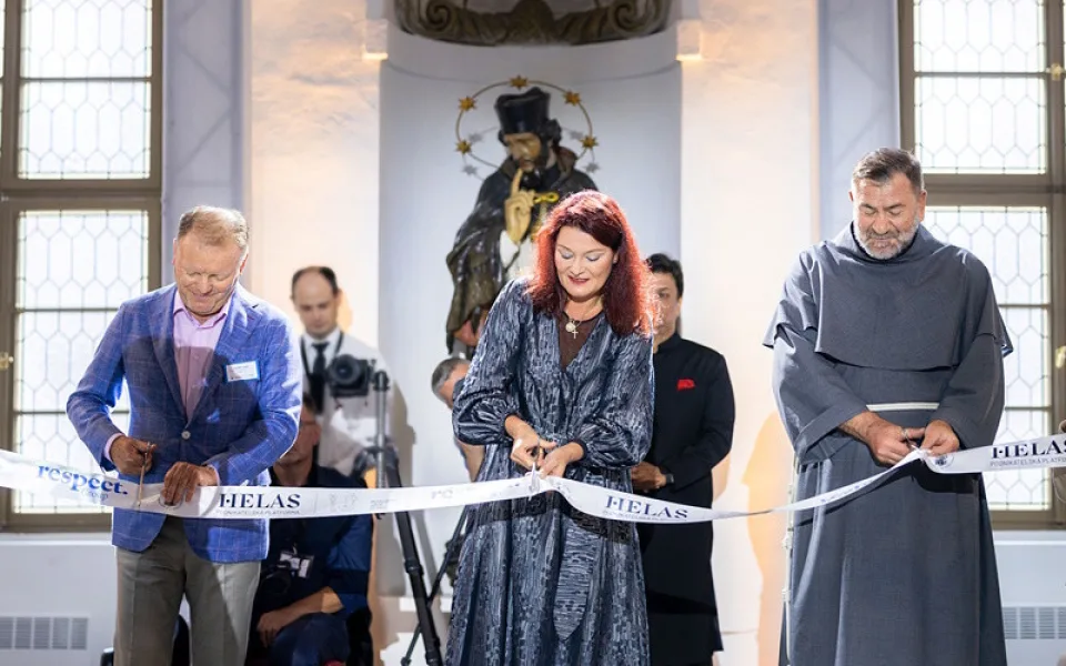SLAVNOSTNÍ OTEVŘENÍ KLÁŠTERA MINORITŮ PRAHA 