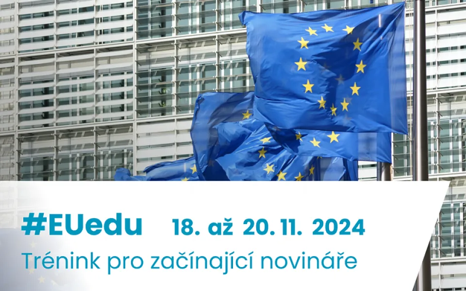Do vzdělávacího programu o EU hledáme mladé novináře z regionů