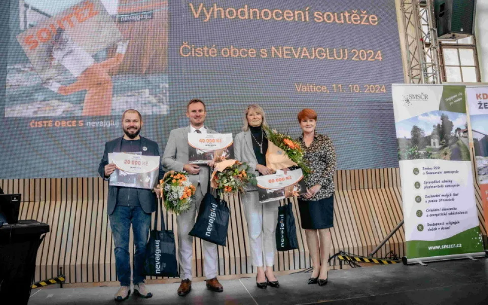 První ročník soutěže Čisté obce s NEVAJGLUJ 2024 zná své vítěze