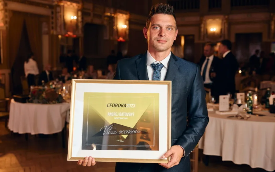 CFO roku 2023 se stal finanční ředitel společnosti GEVORKYAN, a. s.
