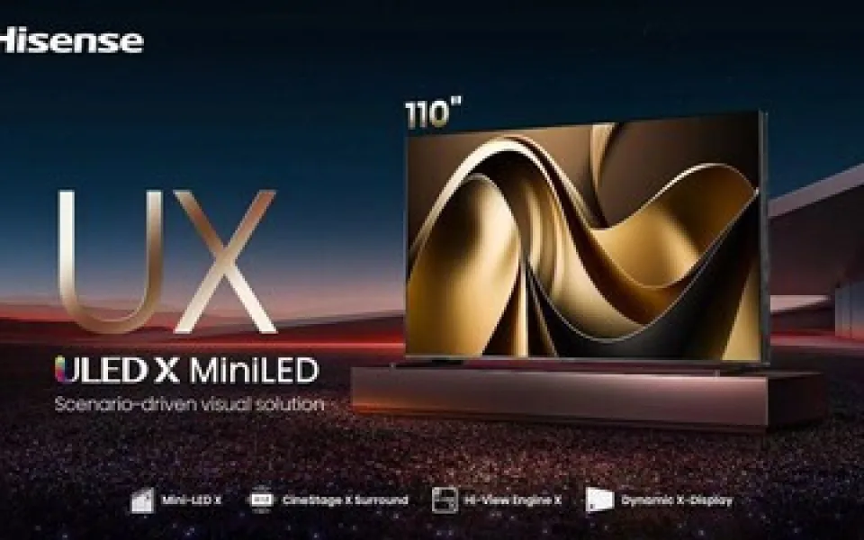 Působivý 110palcový ULED X Mini LED televizor Hisense nyní k dostání na celém světě