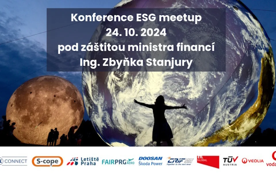 Konferenci ESG meetup - Reporting &amp; Auditing podpořily významné firmy
